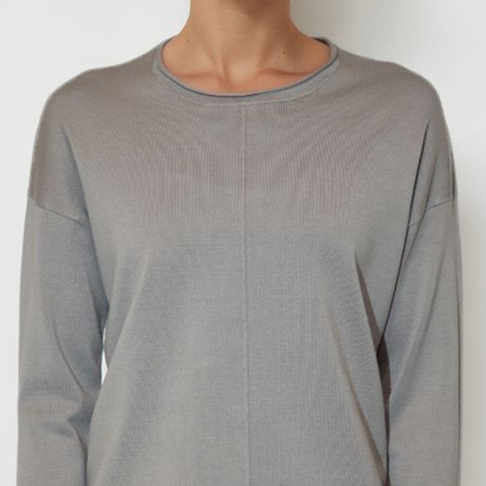 NWT METRIC KNITS Rolled Collar Knit Sweater